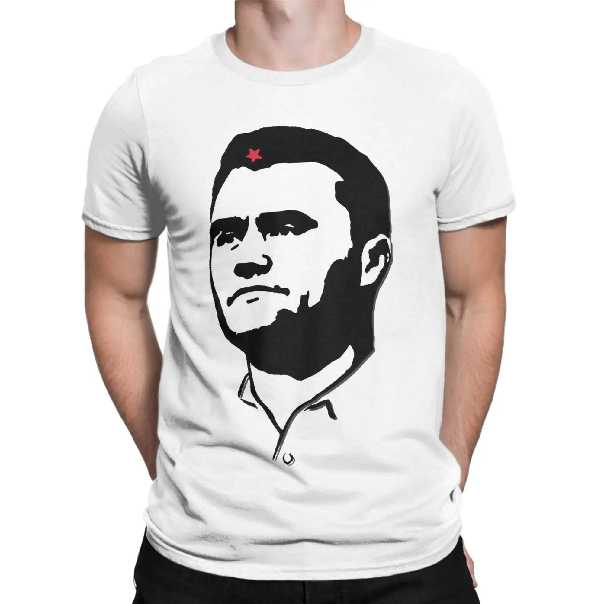 Cool Charlie Kirk Che Guevara T-Shirt for Men O Neck Cotton T Shirt  Short Sleeve Tee Shirt Plus Size Tops