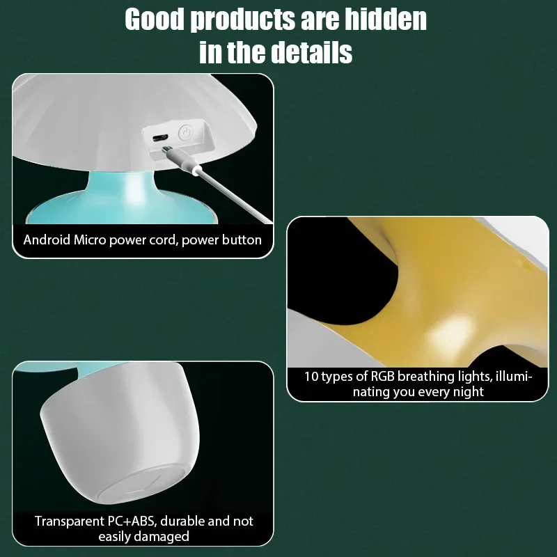 USB Humidifier Cool Mist Maker Purify 300ML Air Humidifier with Soft Night Lights for Home