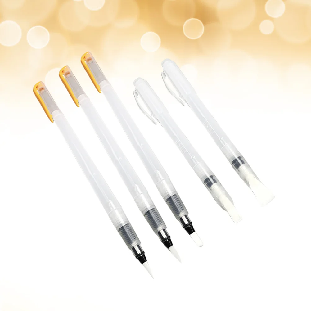 

6 PCS Water Storage Brush Watercolor Brushes Pens Soluble Coloring Colored Pencils Pilot Ink
