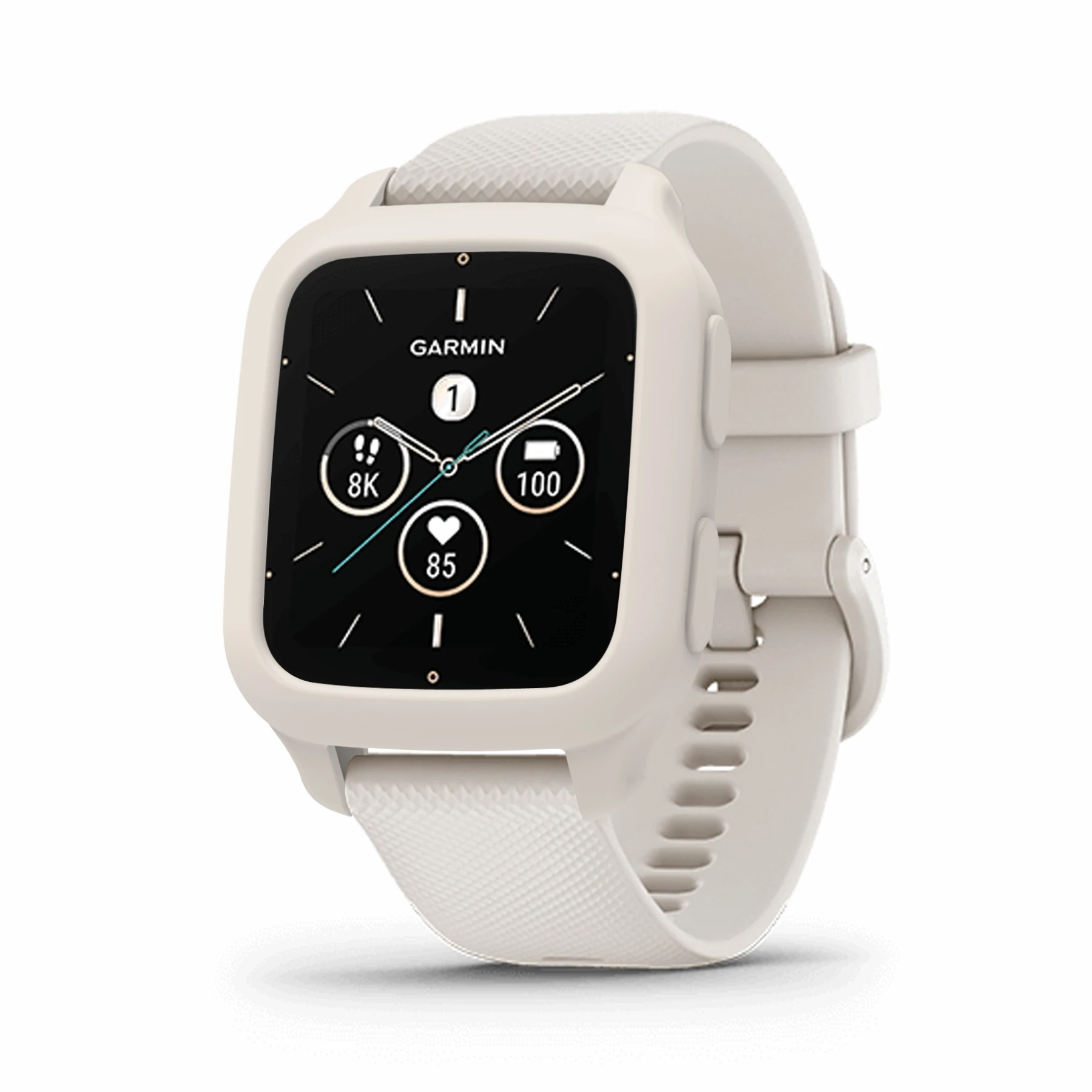 حزام ساعة من السيليكون وحافظة لساعة Garmin Venu SQ2 حزام سوار ساعة لـ Venu sq 2 سوار معصم بديل رياضي وغطاء #3