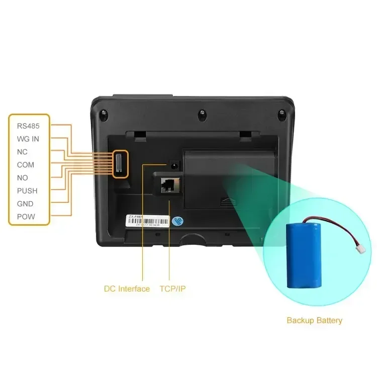 Cloud Software Employee Time Clock Wifi Fingerprint Biometric Face Reader Machine Attendance Network