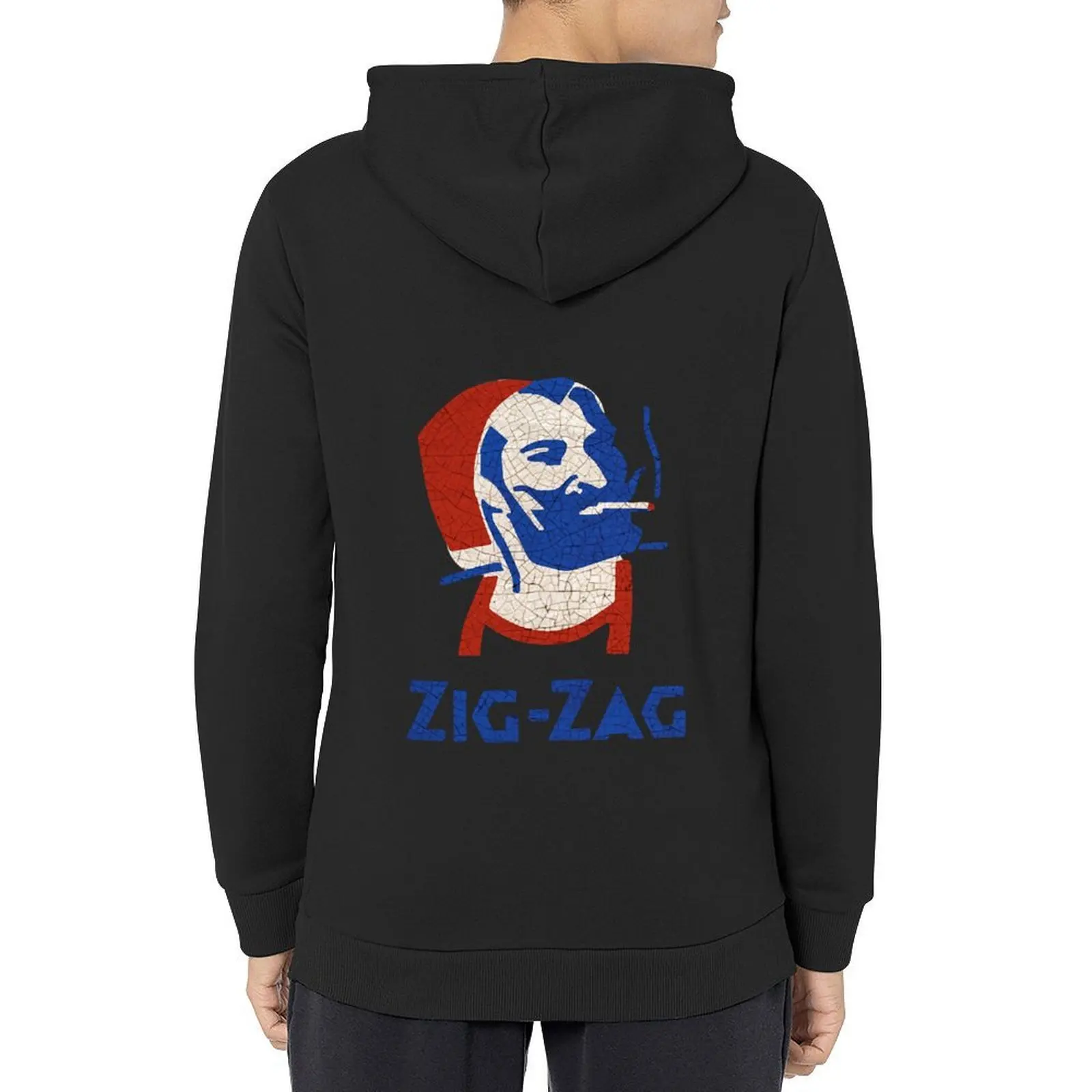 

Zig Zag Rolling Papers Hoodie mens designer clothes autumn clothes fashion men japanese style hoodie graphic