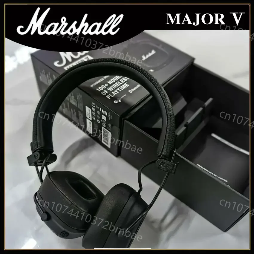 Marshall Major V 5 Wireless Bluetooth Headphones Classic Earphones Deep Bass Foldable Pop Rock Retro Music Microphone Headset