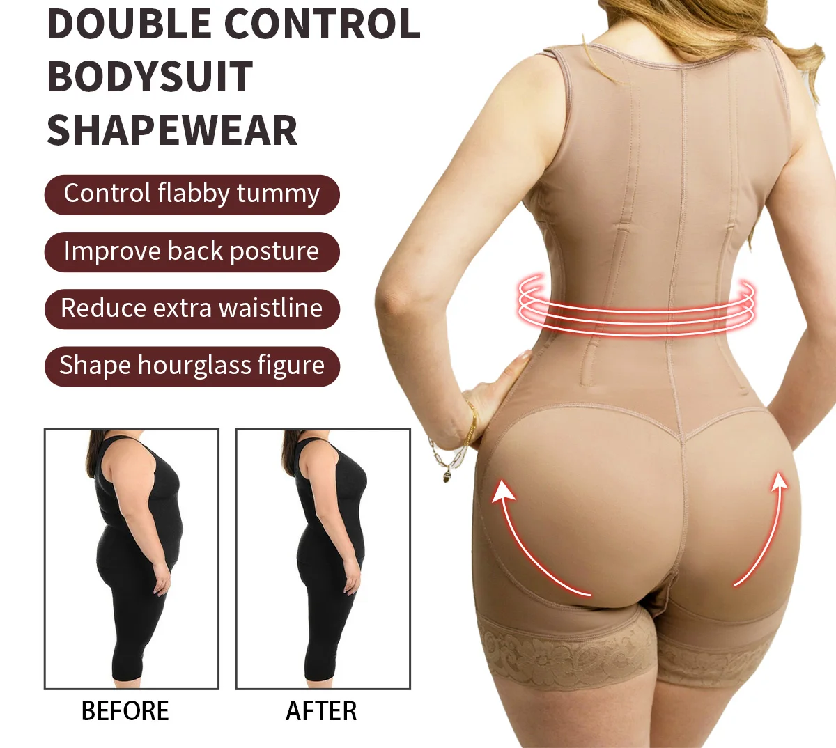 Fajas Colombiana Cintas Shaper Do Corpo Para Mulheres, Compressão Cintura Trainer, BBL Post Op Shapewear, Bainha De Emagrecimento, Espartilho De Barriga Plana