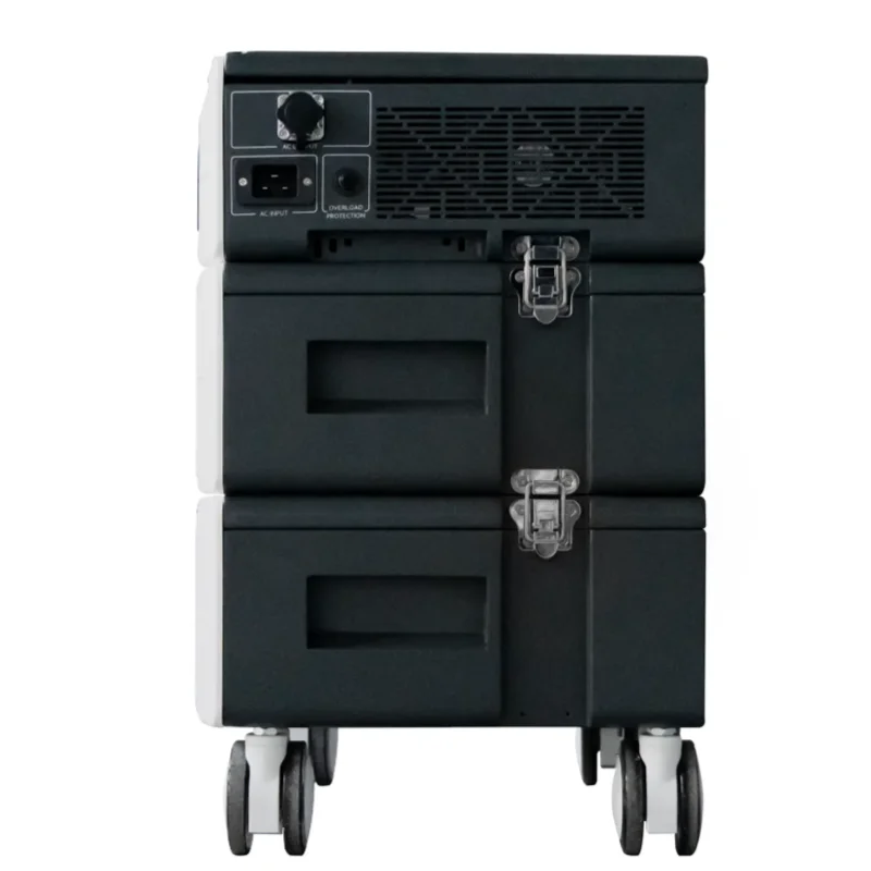 Generatore di emergenza per centrale solare portatile con batteria domestica da 5000 W 5120 Wh con Lifepo4 per controller del sistema solare domestico