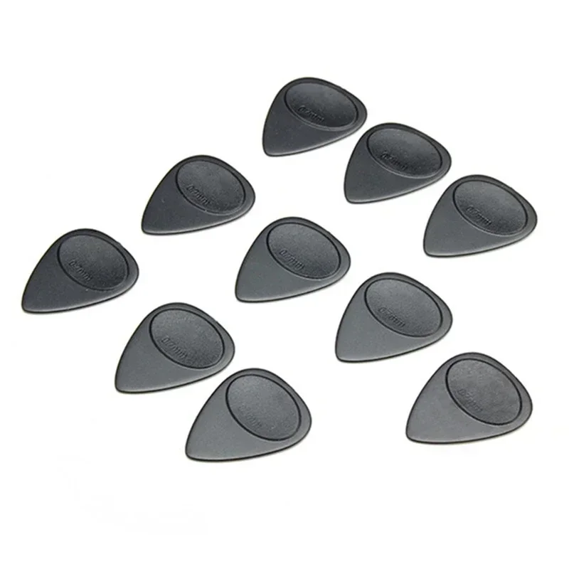 10pcs 0.7mm Guitar Pick Plectrum Acoustic Electric Toughness Anti Slip DesignForGuitarBassUkelelePlayersPANylonPicks