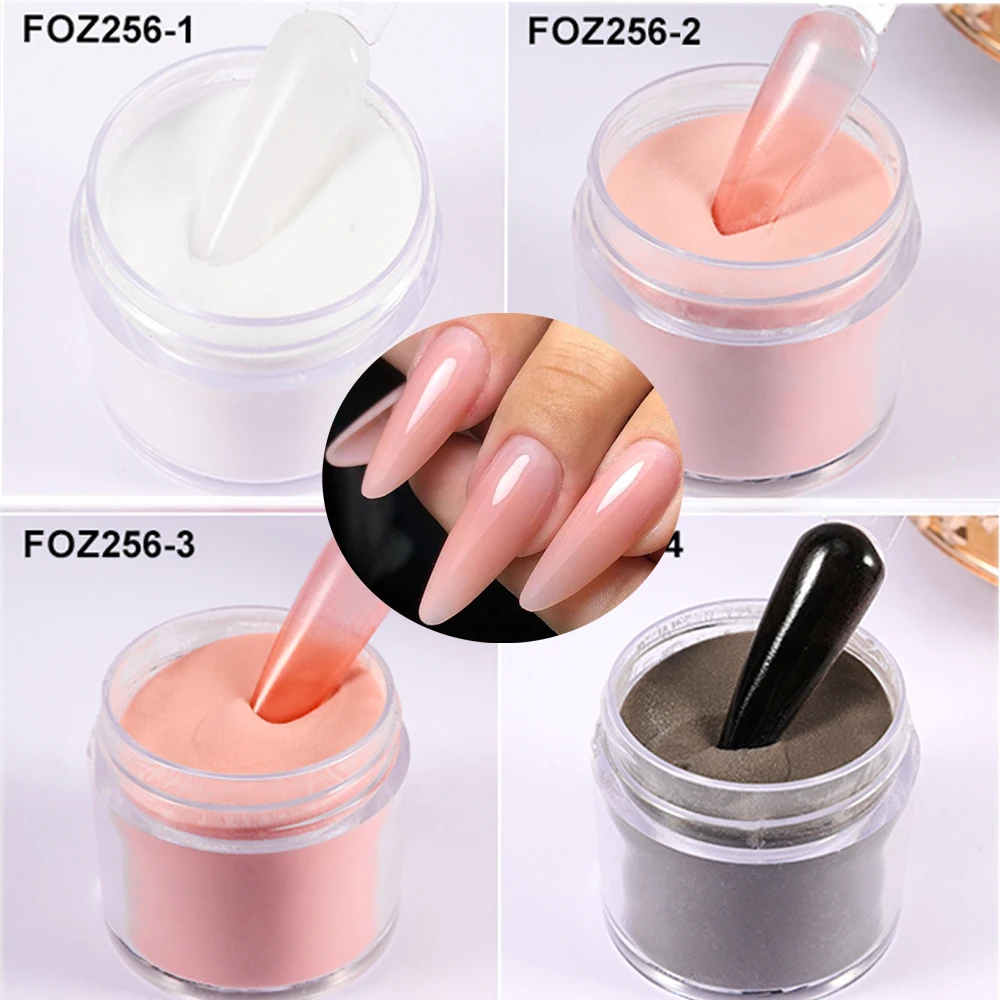 50g stałe proszki akrylowe do paznokci 3 w 1 przedłużanie/rzeźba/kipping Nail Art kryształowy proszek Manicure profesjonalne akcesoria do paznokci