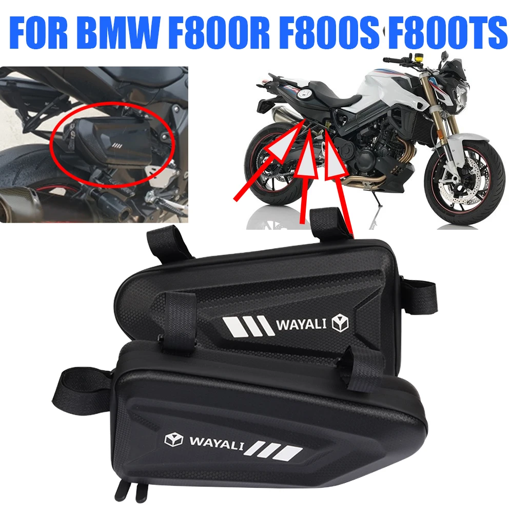 

For BMW F800R F800S F800TS F 800 R F800 S TS 800R Motorcycle Accessories Side Bag Fairing Tool Storage Bags Triangle Bumper Bags