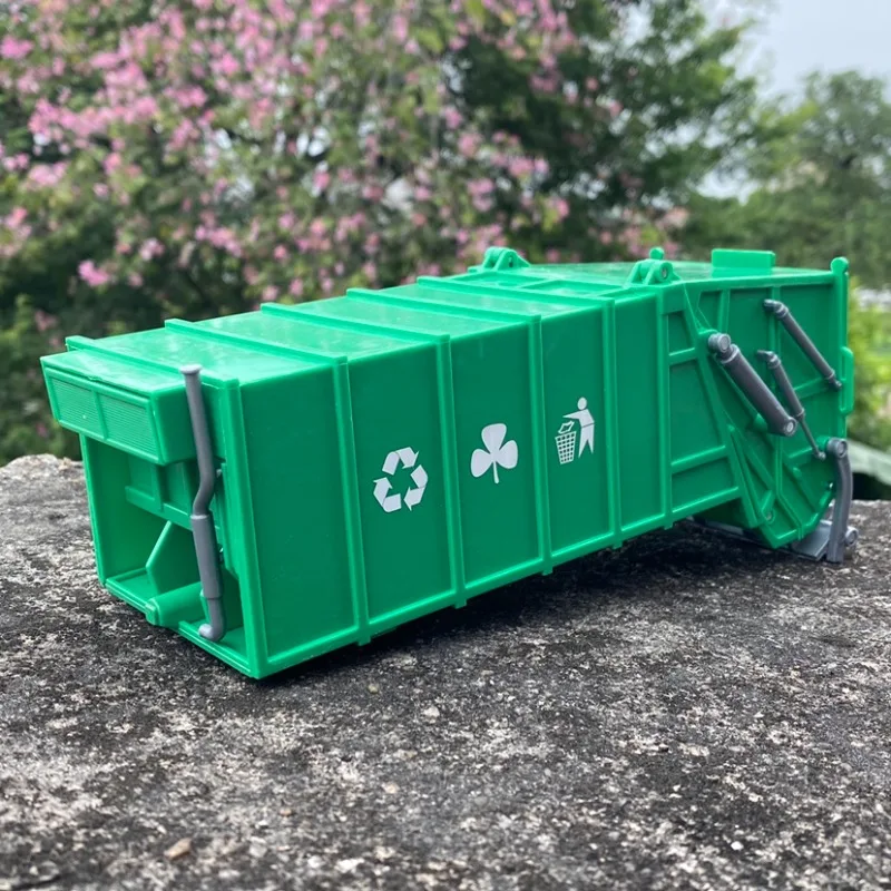 

All Plastic Garbage Truck Compartment for 1/32 Model Remote Control CarDecorative Ornaments for Modified Cars