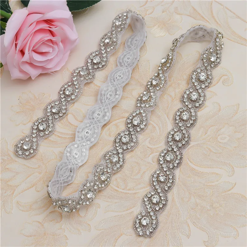 

Luxury DIY Bridal Belt with Handmade Rhinestone Appliques, Wedding Dress & Clothing Accessories Embellishments
