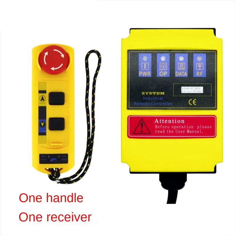 

A2HH Electric Hoist with Direct Control Type Industrial Remote Control Built-in Contactor with Emergency Stop