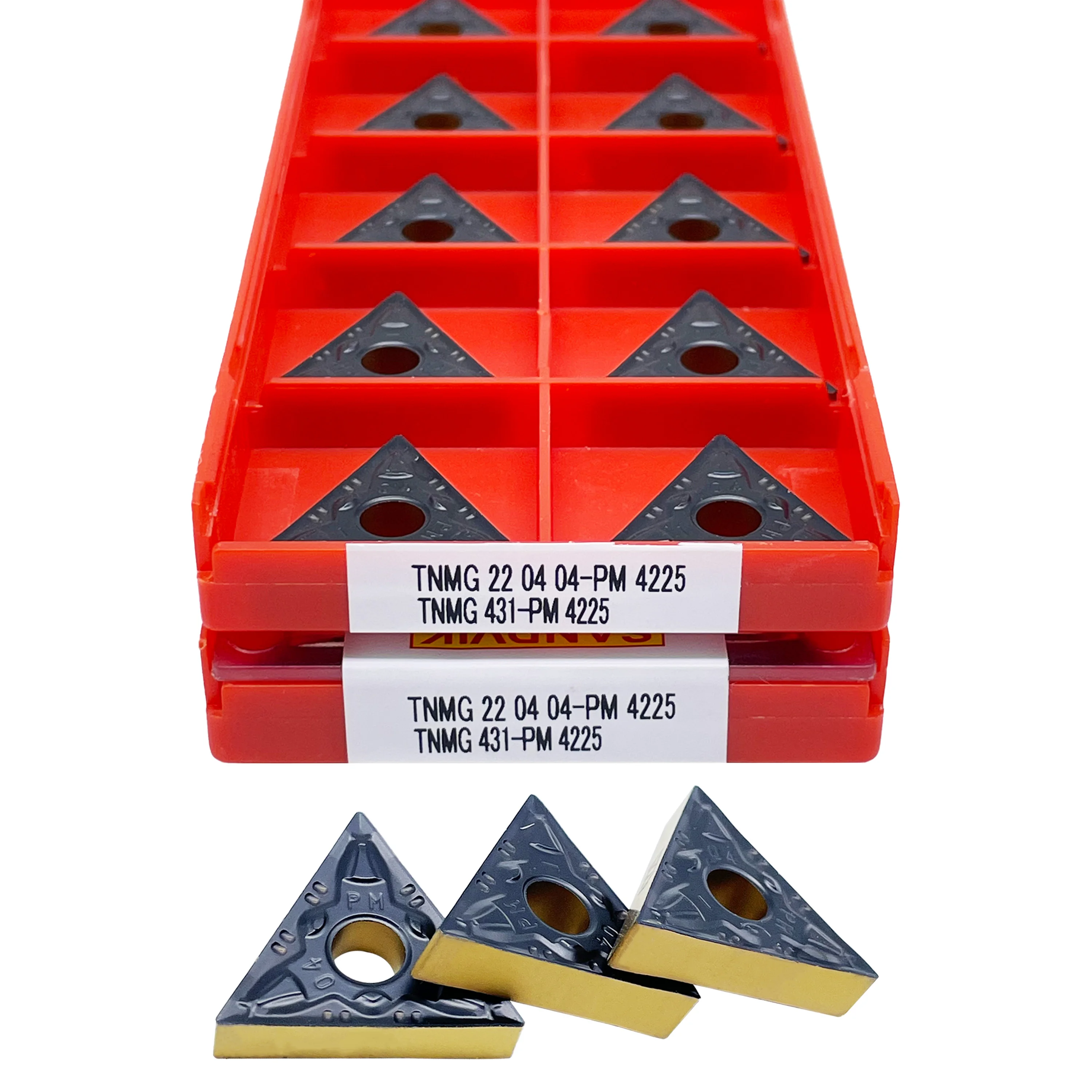 TNMG220408 TNMG220404 PM 4225 High Quality Super Hard Carbide Insert Metal Turning CNC Lathe Tools TNMG 220404 220408 PM 4225