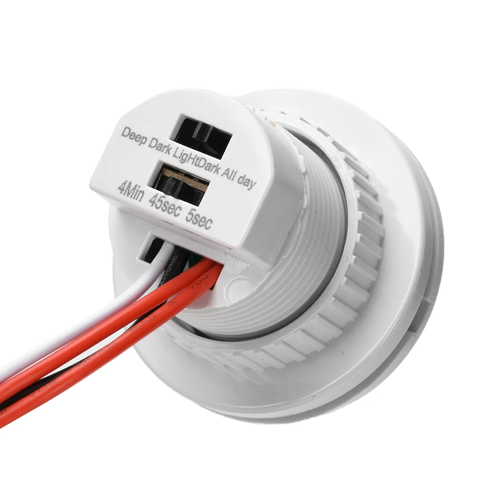 Low Voltage DC 3.5-24V Infrared Human Body Induction Switch With Adjustable Delay Embedded Induction Probe And Motion Sensor
