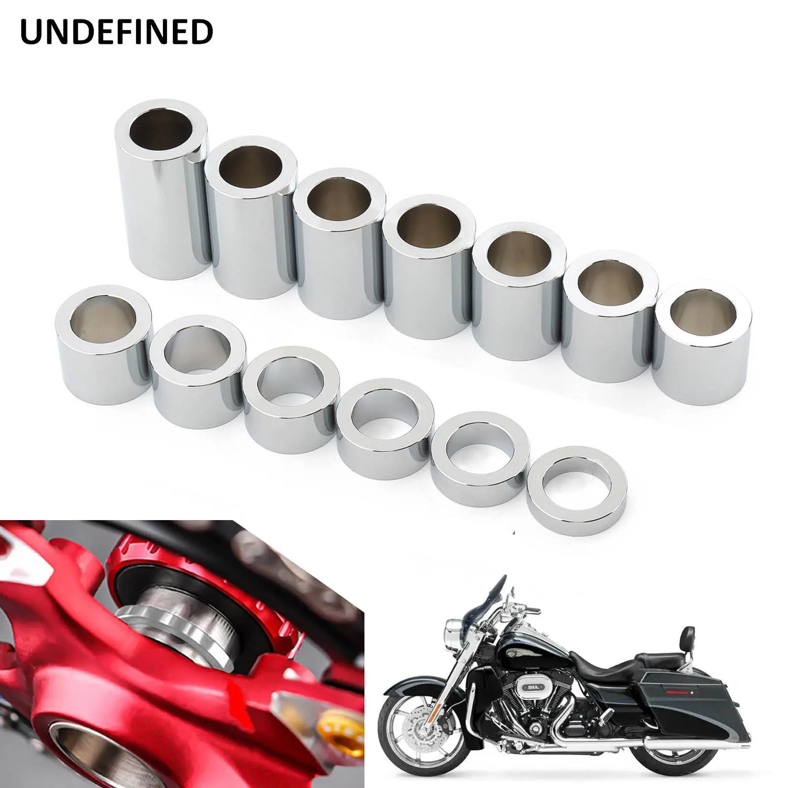 Motorcycle Wheel Axle Spacers Kit ID-1