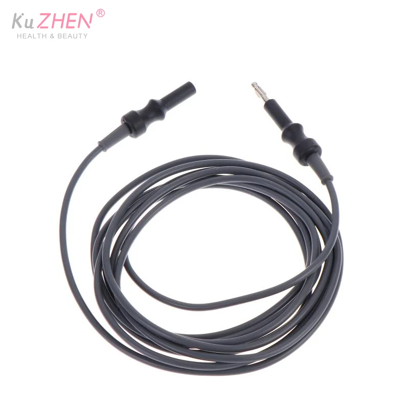 

1Pcs Reusable 4mm Banana Plug to 4mm Banana Socket Monopolar Cable for Medical Laboratory and Educational Purposes