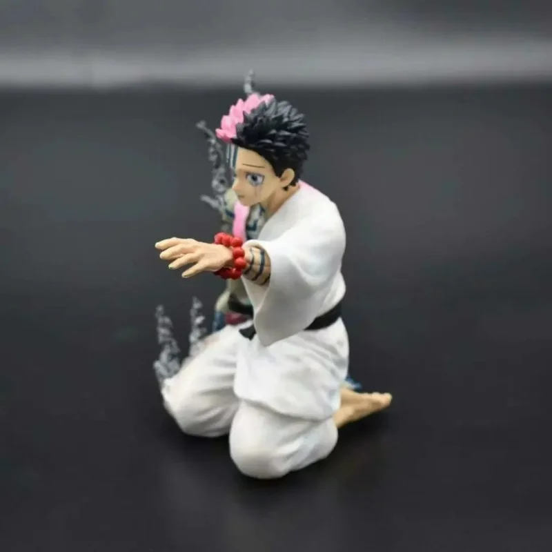Demon Slayer Akaza Upper Moon 3 Half-Demon Form 17cm Anime Figure Action Figure Desk Decoration Collectible Statue Gift for Fans