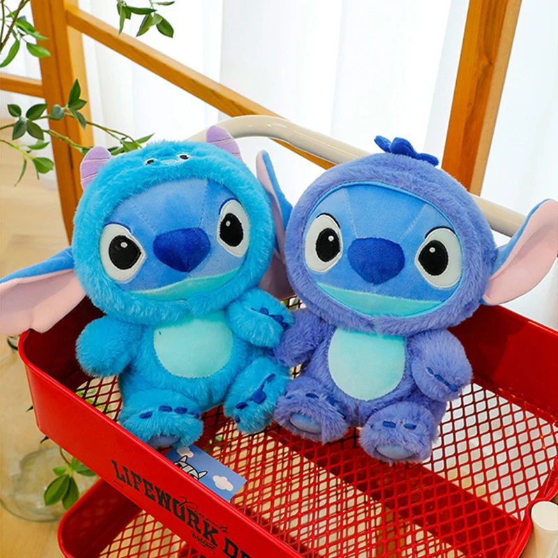 

Disney Stitch Plush Toy 25cm Dress-up Doll, Super Soft Home Decor Ornament, Birthday Gift, Christmas Gift, Valentine's Day Gift