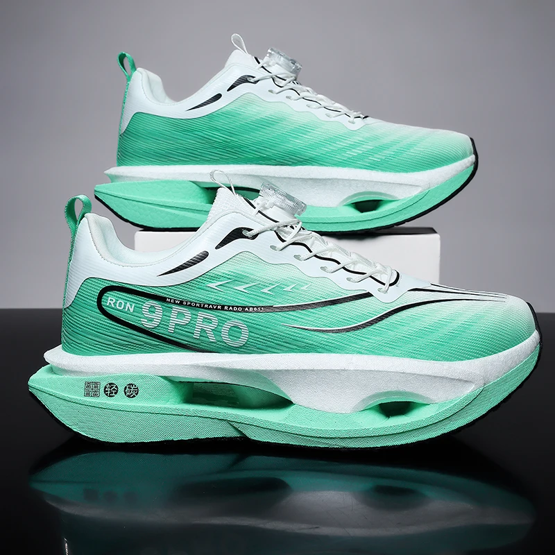 

New unisex sports shoes casual fashion versatile four season breathable wear resistant thick soled running leisure sports shoes