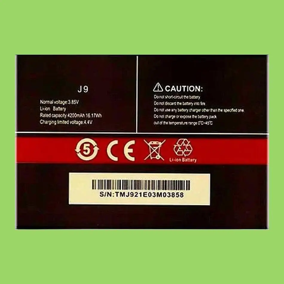 

Mobile Phone Battery For Cubot P50 High Compatibility Good Low-Temperature Performance 4200Mah