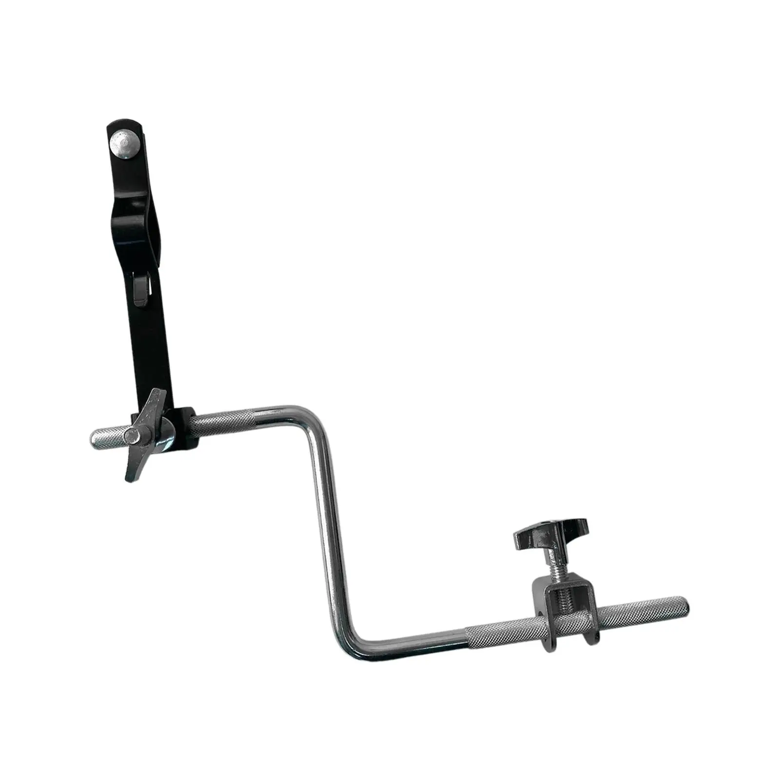 Cowbell Clamp Bracket Drum Mount Hardware Stainless Steel Percussion Assembly Parts Durable Z Rod for Drum Set