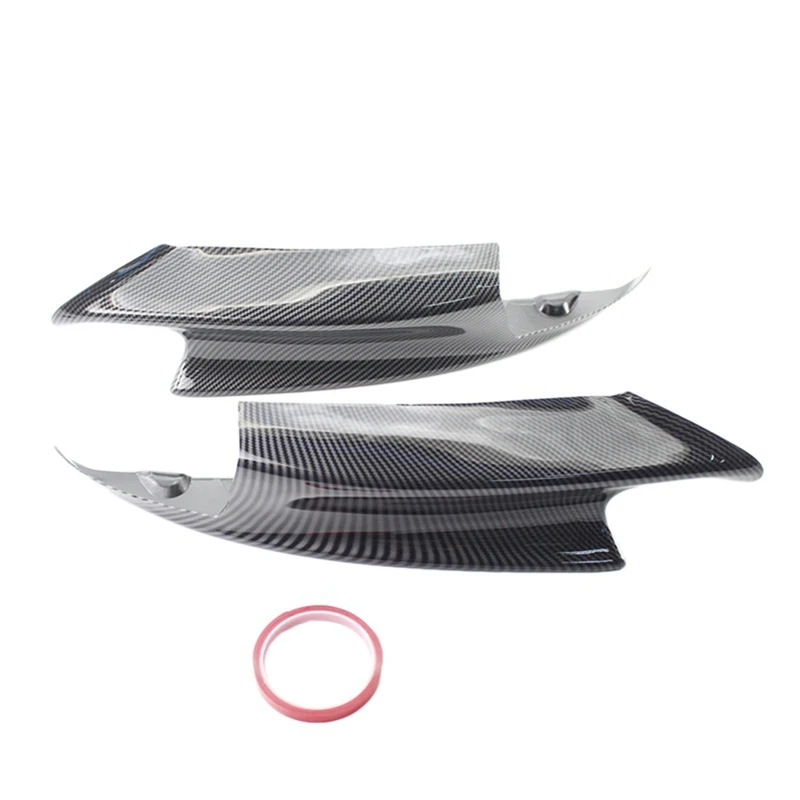 Carbon Fiber Style Front Bumper Splitter Spoiler Lip For BMW E92 E93 M3 2007-2013 Replacement Parts Accessories