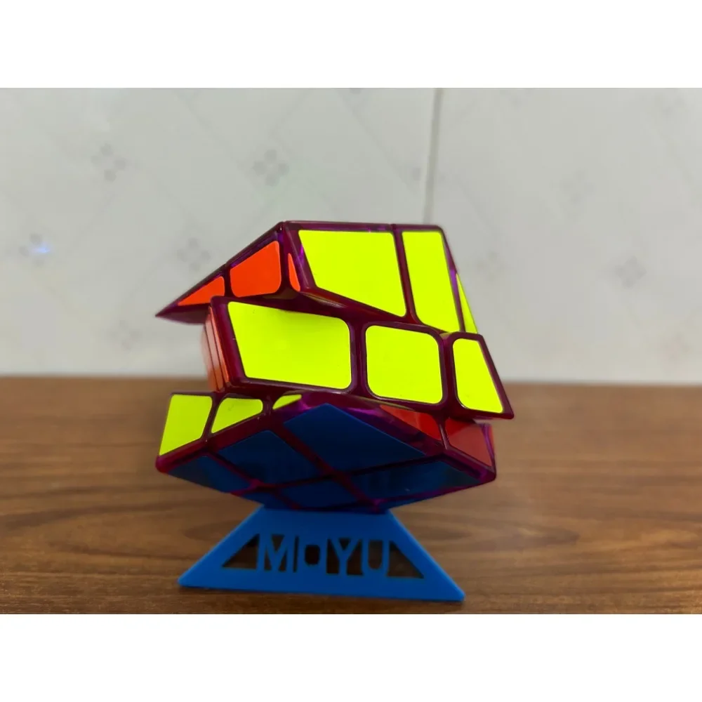 MoYu Windmill 3x3 Limited Edition Cube Fisher 4x4 Cube Magic Cube Stickerless Puzzle Cubes Professional Speed Educational Toys