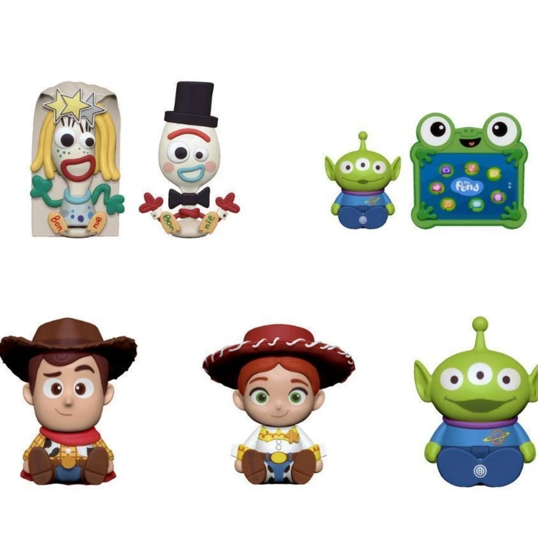 Authentic YUANYE Toy Story 5Cute Universe Blind Box Figures Woody Buzz Lightyear Birthday Gift Cute Desktop Ornament Set view 2