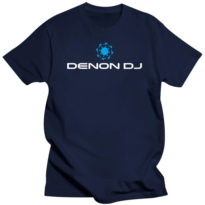 Denon Dj Classic T Shirt Mens Black Tee Fan Gift New From Us Men's T-shirt Cool Newest