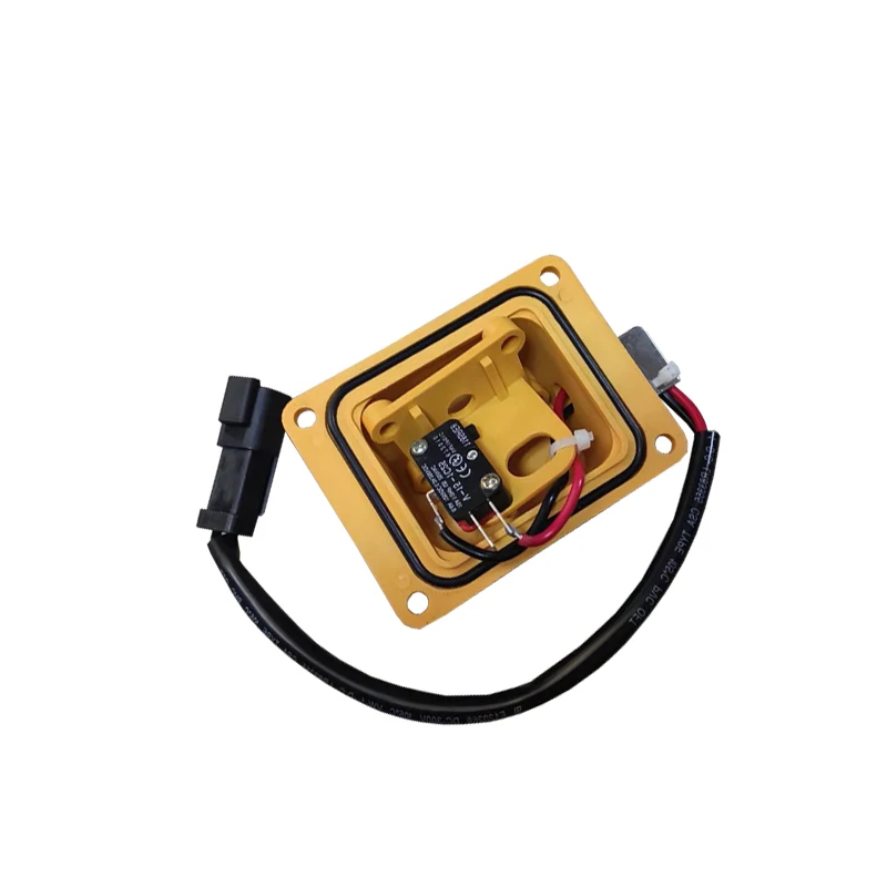 

Excavator accessories For Caterpillar cat E320 323b/c/d hydraulic return oil filter cover return oil grid sensor switch