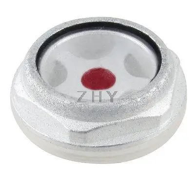 1.0-inch Thread Diameter Metal Air Compressor Oil Level Sight Glass