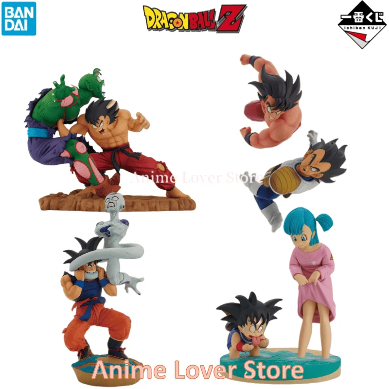 

100%-Original Bandai Ichiban Kuji Dragon Ball Son Goku Piccolo Vegeta Frieza Bulma Anime Figure Toy Collectible Model Ornaments