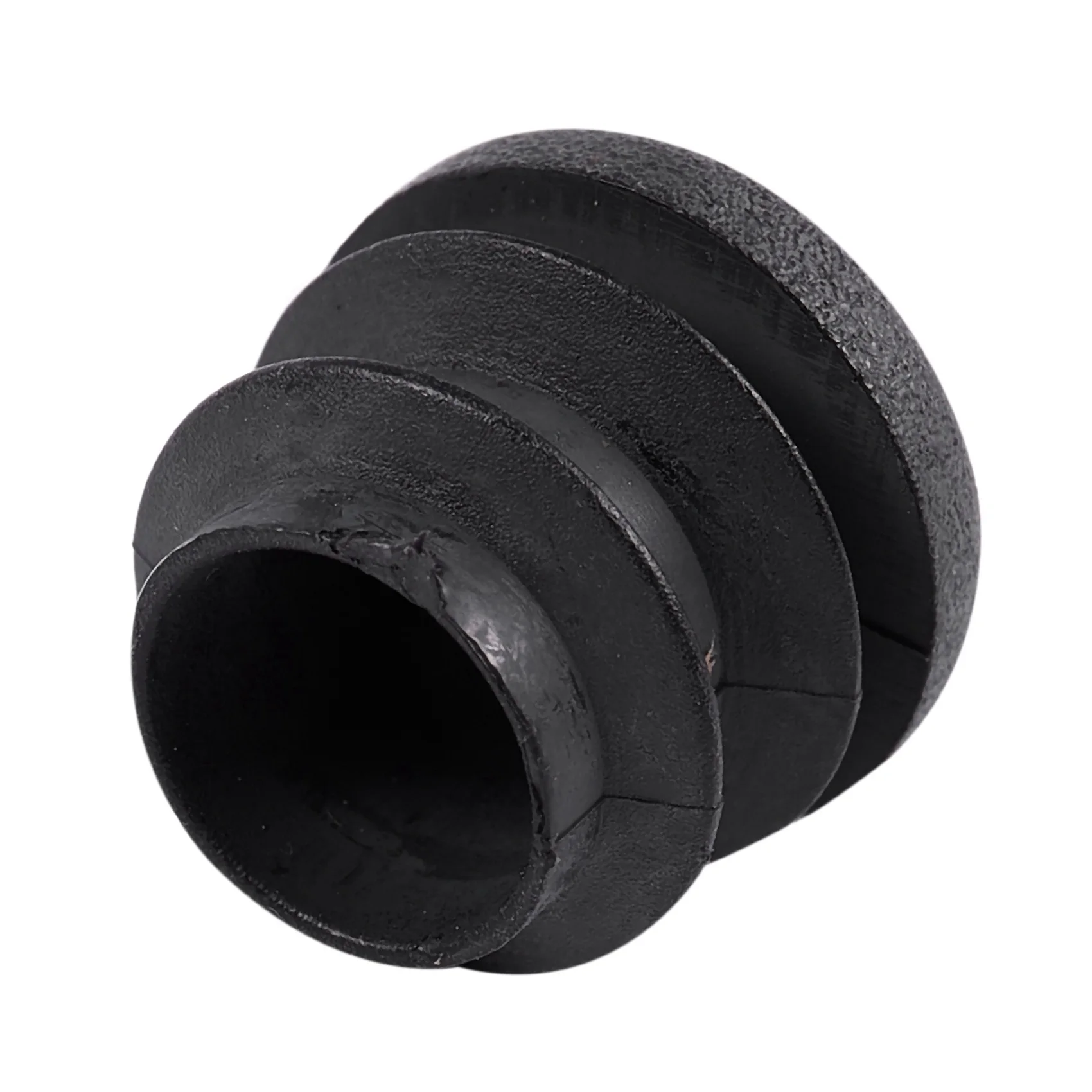 FBIL-30Pcs Black Plastic Blanking End Cap Round Tube Insert Pipe Bung 16Mm