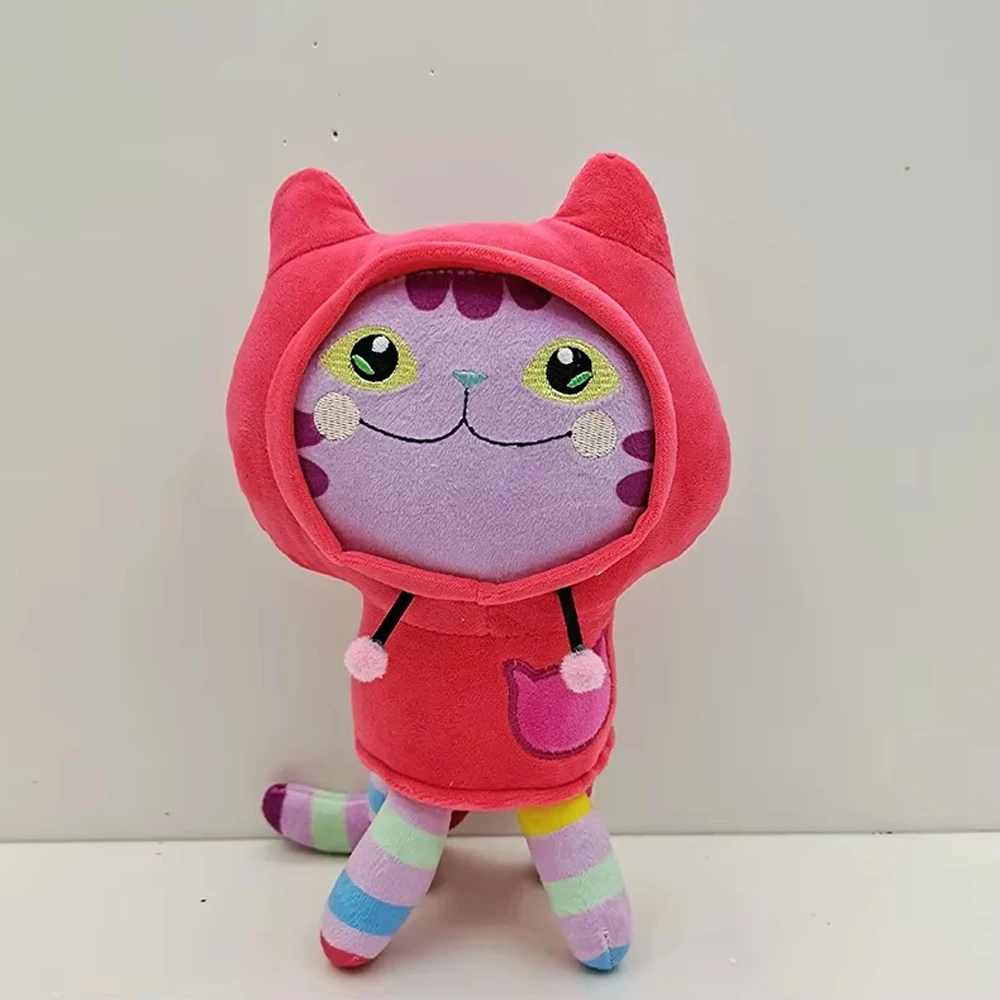 Hot Gabby Dollhouse Plush Toy Mercat Cartoon Stuffed Animals Smiling Cat Car Cat Hug Gaby Girl Dolls Kids Birthday Gifts