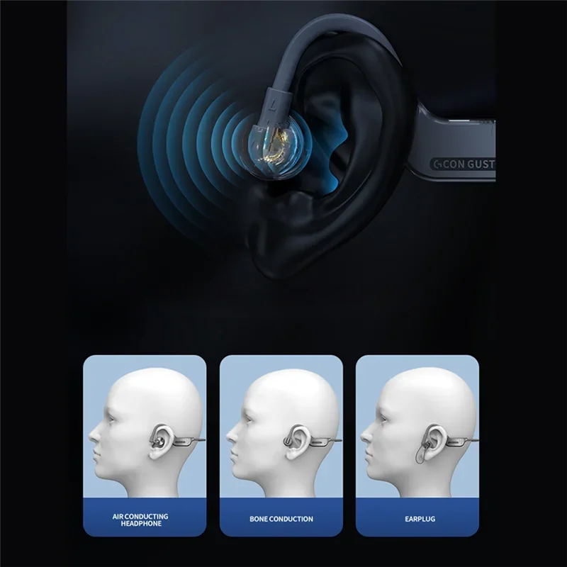 Auriculares Bluetooth K9 Pro conducción ósea auriculares Bluetooth Dial Plug In Ear deportes inalámbricos continuidad duradera