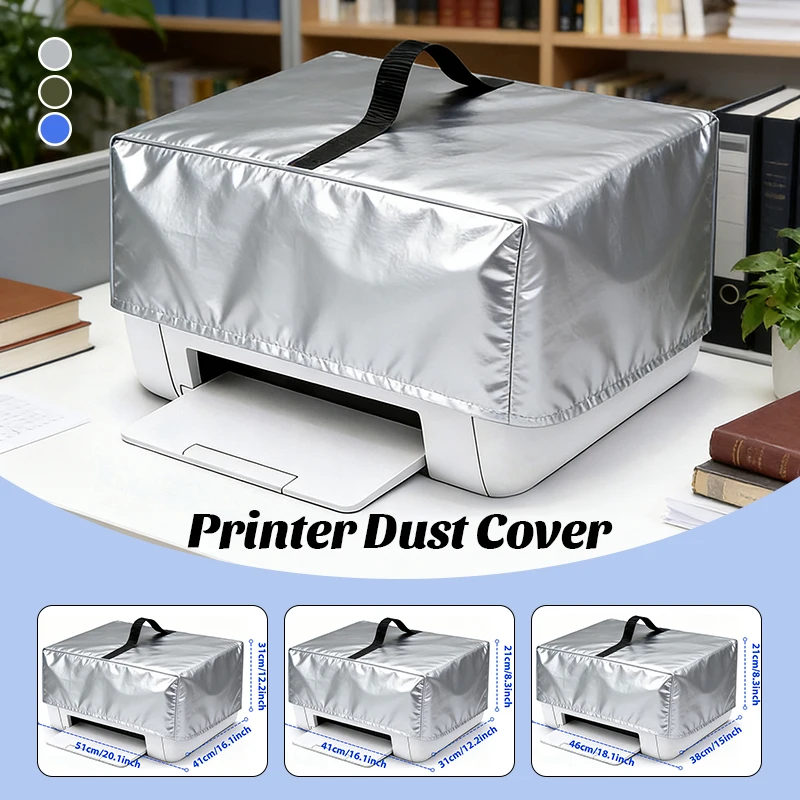 

Universal Waterproof Printer Dust Cover Reinforced Handle Design Dustproof Protective Case for Office Printer Engraving Machine
