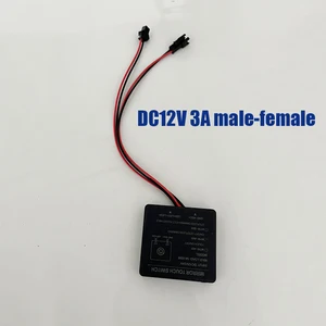 Touch Sensor Switch to Bathroom Mirror, Smart Light Dimmer, Single Key, Light Diode Dimmer, 12V, 220V, 110V, 5A, 60W 12 Main Sales switch League - №2