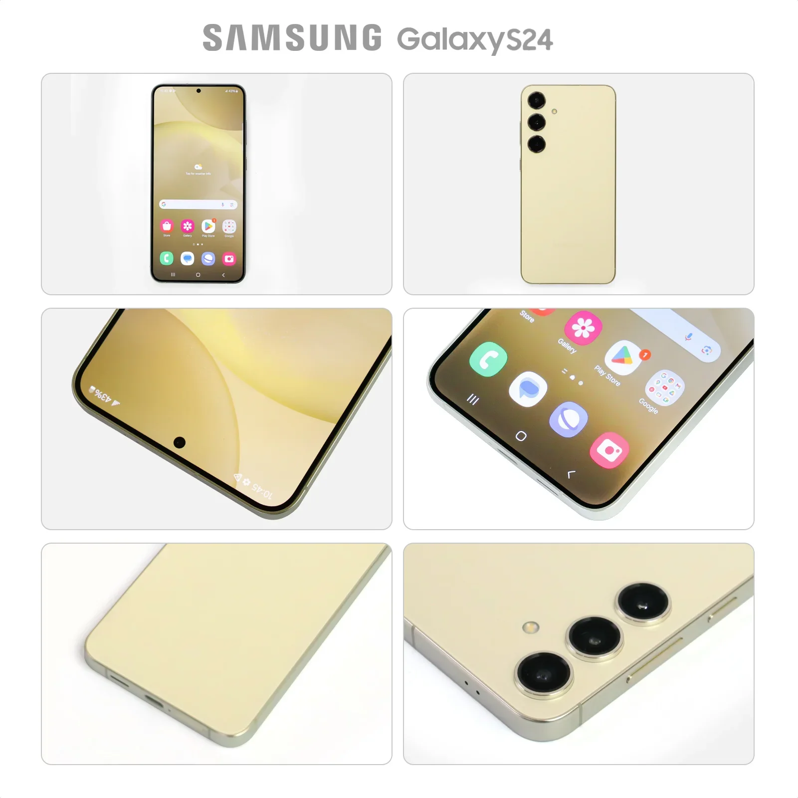 2024 New Samsung Galaxy S24 AI Smartphone 6.2\