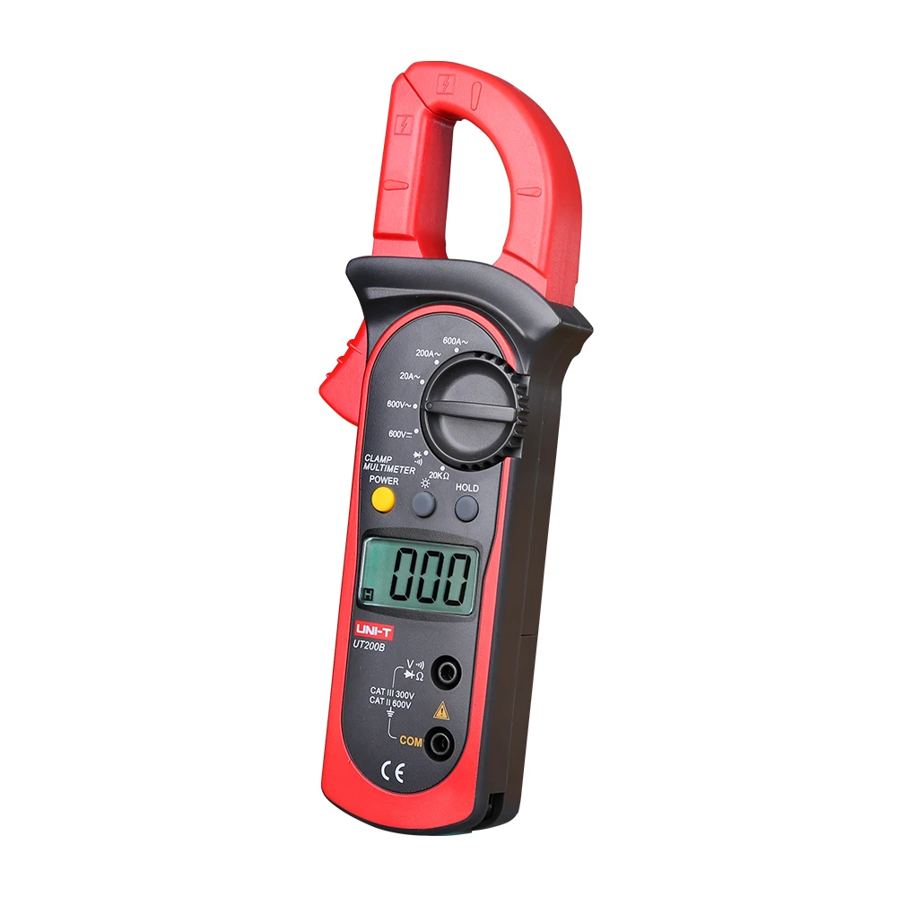 UNI-T UT200B Clamp Multimeter Voltmeter Ac Dc Clamp Meter Power Factor Tester with Automatic Range