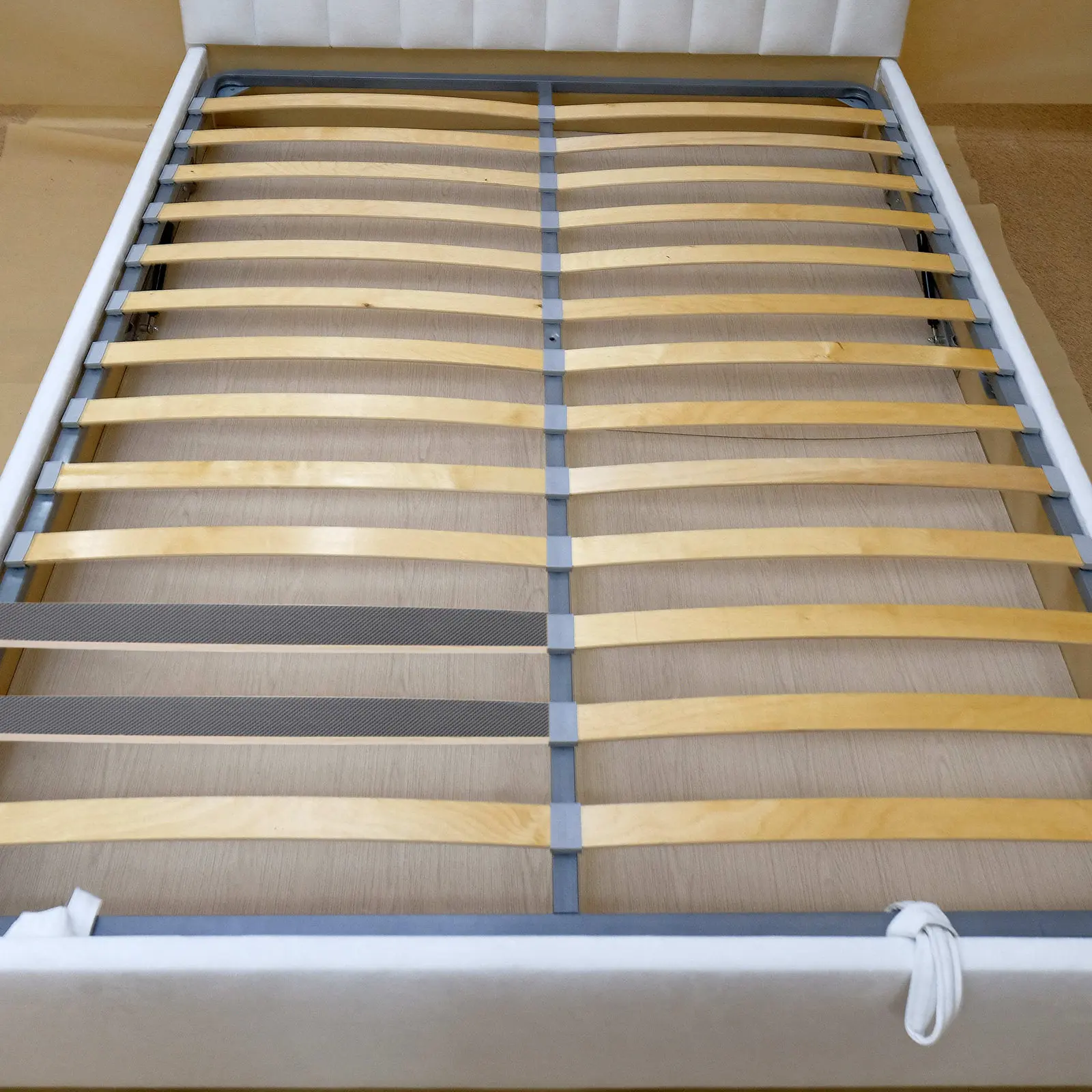 2Pcs Solid Wood Bed Slats Replacement Universal Bed Support Slats Under Mattress Wooden Frame Reinforcement Mattress Support