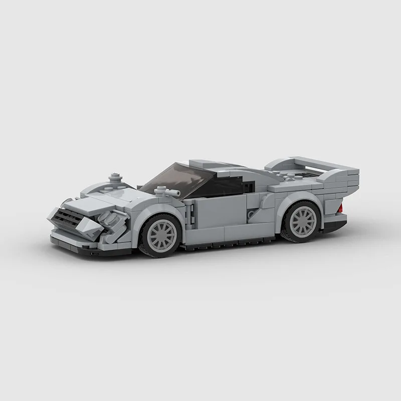 MOC CLK GTR V2 Supercar Building Blocks Small‑Particle DIY Racing Car Model Educational Assembly Toy Desktop Collectible Gift view 5