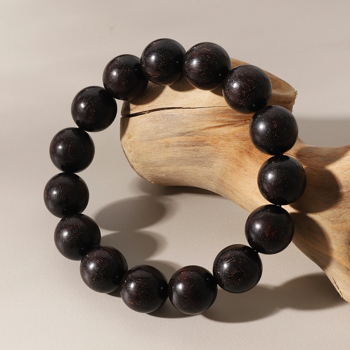 

8/10/12/15/18/20Mm Red Sandalwood Bead Bracelet Tibetan Buddhist Accessories Men Women Meditation Health Blessing Bracelet