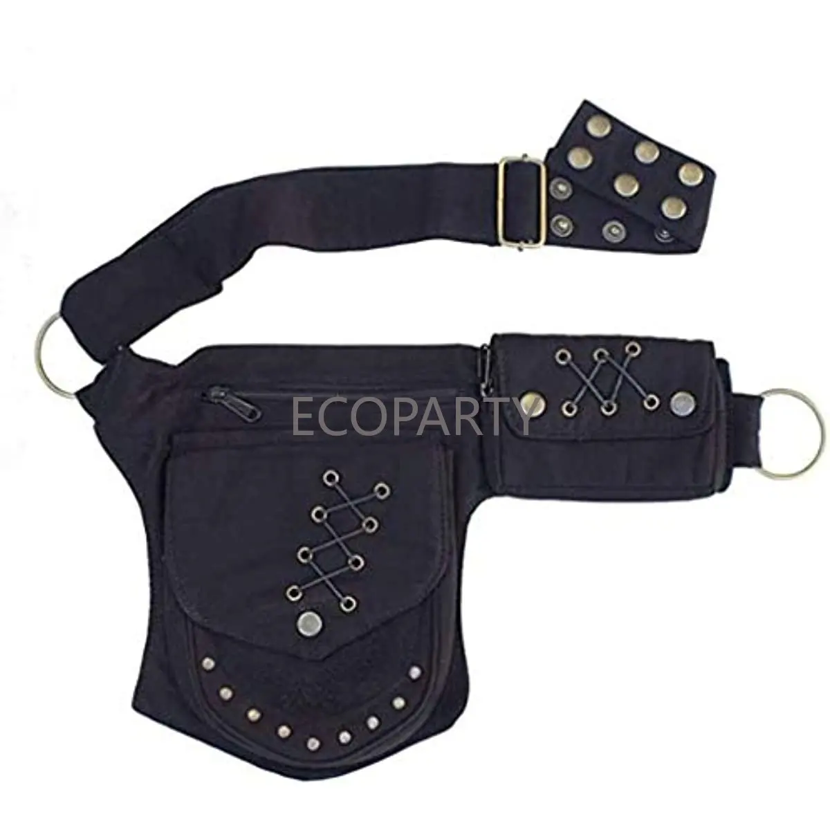 Women Waist Bag Fanny Bag Renaissance Faire Festival Chest Pack with Adjustable Belt Fashion Hip Bum Bag for Running Hiking