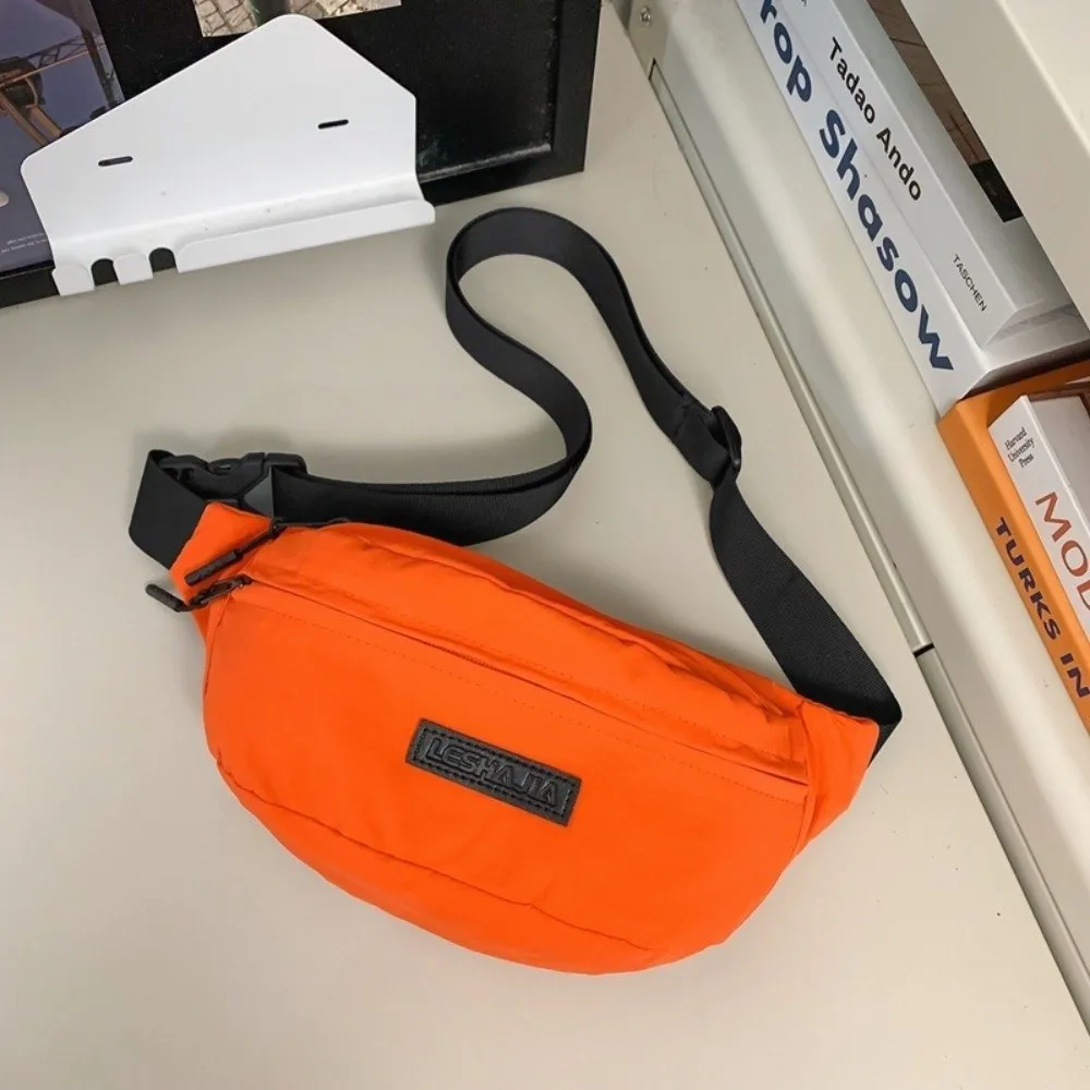 

Casual Men's Chest Bag Waterproof Large Capacity Nylon Shoulder Bag Commuting Breathable Crossbody Fanny Pack Outdoor Activities