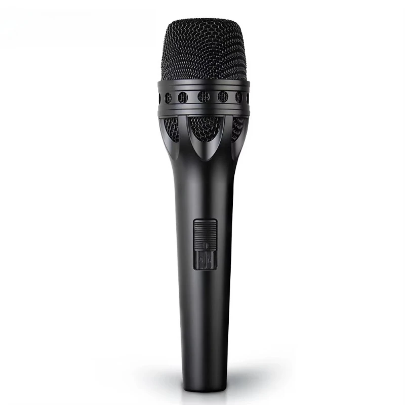 

High-quality professional dynamic microphone wired metal handheld stage performance