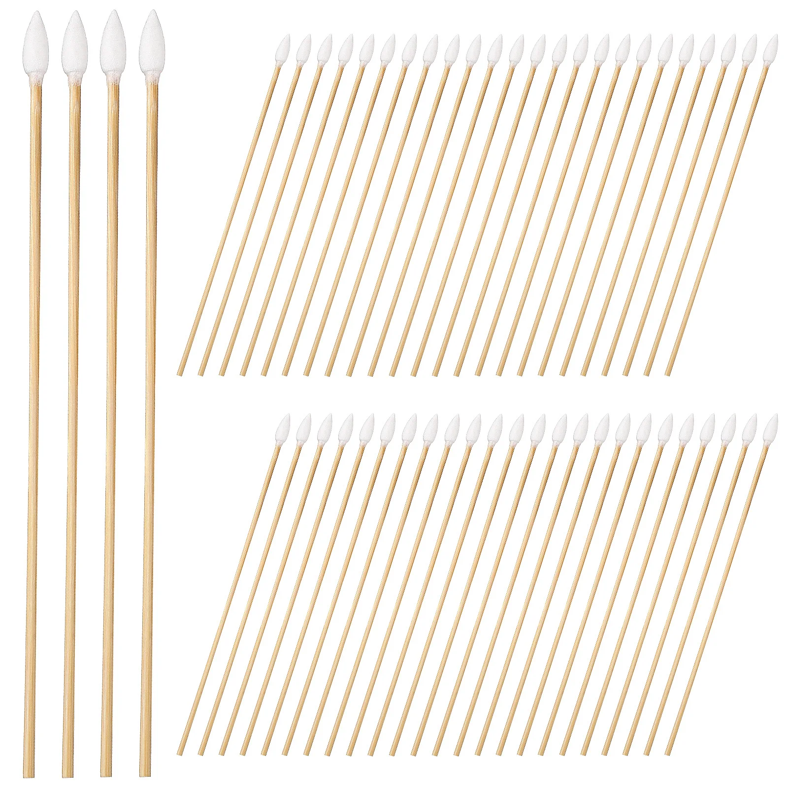 500 قطعة مسحات قطنية دقيقة طرف مدبب لإلكترونيات المكياج تنظيف سماعة لوحة المفاتيح السرة الأذن مزيل شمع المتاح #3