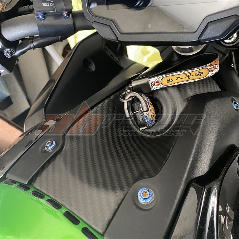

Gnition Key Case Cover Front Tank Fairing Cowl Kawasaki Z900 / SE 2017+ Full Carbon Fiber 100%