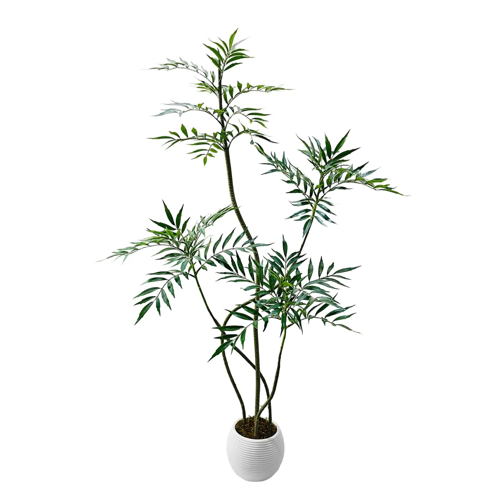 

Искусственное резиновое дерево с белым кашпо, искусственные растения для интерьера, искусственные напольные растения, имитация тропических растений, дерево с эффектом натурального прикосновения