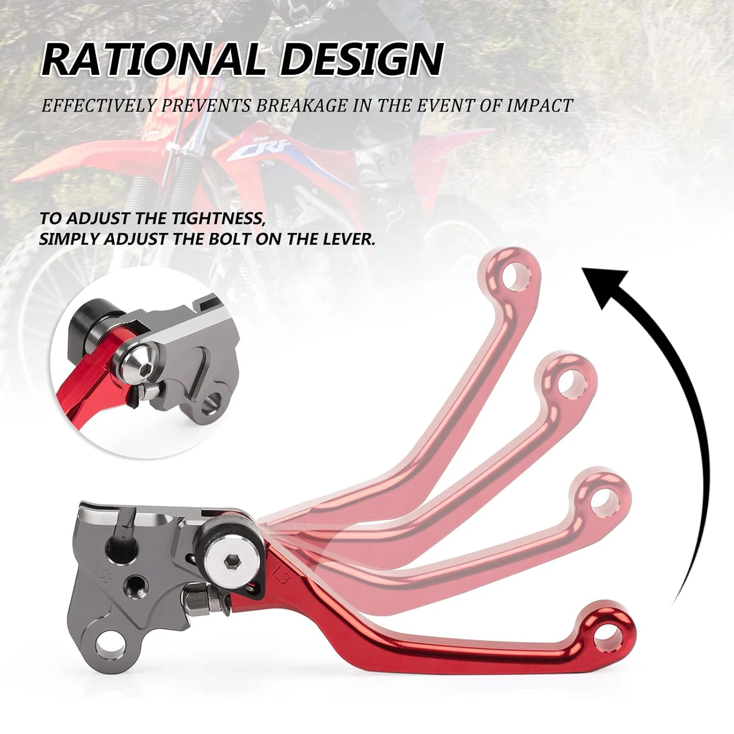 Untuk Husqvarna FE250 FE350 FE450 FE501 14 15 16 Pegangan Olahraga Pivot Silang Tuas Rem Kopling Lipat Lipat CRF250R 2004-2006