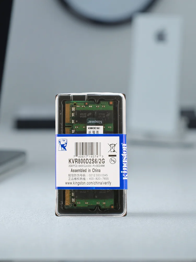 Pamięć RAM Kingston DDR2 SODIMM do laptopa 4GB 2GB 667MHz PC2-5300S 800MHz PC2-6400S Notebook Non ECC Unbuffered Memoria Ram 1.8V — zdjęcie produktu 7
