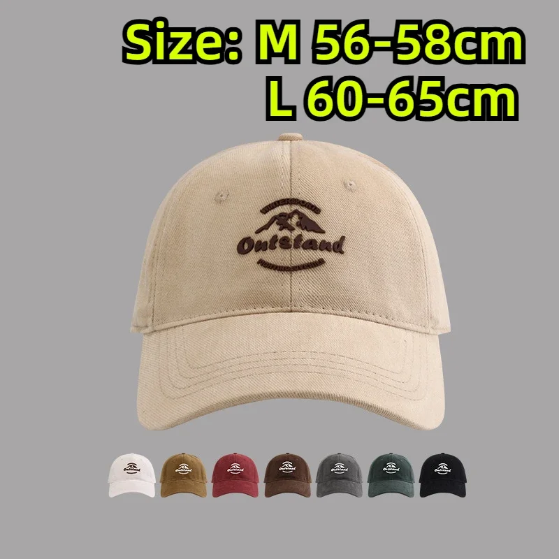 

XXL OverSize Baseball Caps Letters Big Head Soft Cotton Extra Large Size Women's Low Profile Golf Hats Big Size Caps For Men